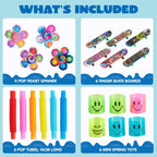 60 Pcs Party Favors, Popular Fidget Toys Birthday Goodie Bags Fillers for Kids Pinata Stuffers