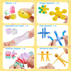 36 Pack Fidget Toys Adults Party Favors, Autism Sensory Toys for Kids with ADHD Treasure Box Toys Classroom Prizes Stress Relief Gifts Pinata Stuffers Goodie Bag Fillers